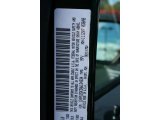 2010 Nitro Color Code for Natural Green Pearl - Color Code: PGN