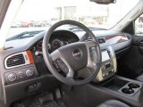 2009 GMC Sierra 3500HD SLT Crew Cab 4x4 Dually Ebony Interior