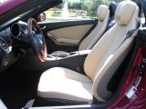 2010 Mercedes-Benz SLK 350 Roadster Beige Interior