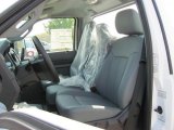 2011 Ford F350 Super Duty XL Regular Cab 4x4 Chassis Commercial Steel Interior