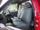 2011 Ford F450 Super Duty XL Regular Cab 4x4 Dually Dump Truck Steel Interior