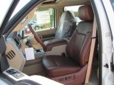 2011 Ford F450 Super Duty King Ranch Crew Cab 4x4 Dually Adobe Interior