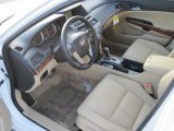 2011 Honda Accord EX-L V6 Sedan Ivory Interior