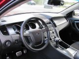 2010 Ford Taurus SHO AWD Charcoal Black Interior