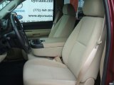 2007 Chevrolet Silverado 1500 LT Crew Cab Light Cashmere/Ebony Black Interior