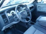 2008 Dodge Dakota TRX Extended Cab 4x4 Dark Slate Gray/Medium Slate Gray Interior