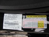 2010 Ford Fusion SEL V6 Info Tag