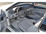 2000 Mercedes-Benz CLK 430 Coupe Ash Interior