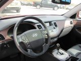 2009 Hyundai Genesis 3.8 Sedan Black Interior