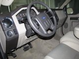 2008 Ford F250 Super Duty XLT Crew Cab 4x4 Medium Stone Interior