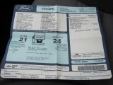 2007 Ford Escape XLS 4WD Window Sticker