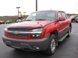 2002 Victory Red Chevrolet Avalanche 4WD #38623047