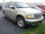 Harvest Gold Metallic Ford Expedition in 1999