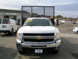 2010 Summit White Chevrolet Silverado 3500HD Work Truck Regular Cab 4x4 Chassis #38623297