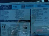 2010 Ford F150 Platinum SuperCrew 4x4 Window Sticker
