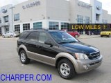 2004 Ebony Black Kia Sorento EX 4WD #38622605