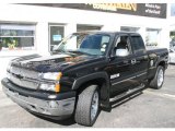 2005 Black Chevrolet Silverado 1500 LS Extended Cab 4x4 #38623322
