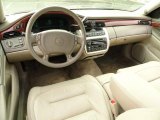 2002 Cadillac DeVille Sedan Oatmeal Interior