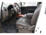 2007 Infiniti QX 56 4WD Graphite Black Interior