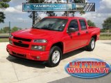 2005 Victory Red Chevrolet Colorado LS Crew Cab #38674509