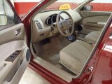 2005 Nissan Altima 2.5 S Blond Interior