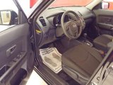 2010 Kia Soul + Black Soul Logo Cloth Interior