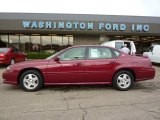 2005 Sport Red Metallic Chevrolet Impala LS #38690214