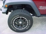 2008 Jeep Wrangler Unlimited Rubicon 4x4 Custom Wheels