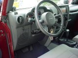 2008 Jeep Wrangler Unlimited Rubicon 4x4 Dark Slate Gray/Med Slate Gray Interior