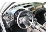 2010 Subaru Impreza 2.5i Premium Sedan Carbon Black Interior