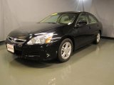 2007 Nighthawk Black Pearl Honda Accord EX Sedan #38690230