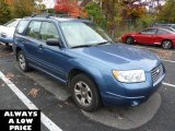 2007 Newport Blue Pearl Subaru Forester 2.5 X #38689544