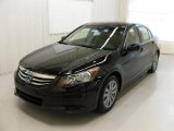 2011 Crystal Black Pearl Honda Accord EX-L Sedan #38690622