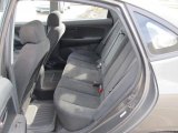 2007 Hyundai Elantra SE Sedan Black Interior