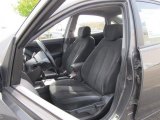 2007 Hyundai Elantra SE Sedan Black Interior