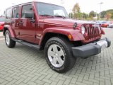2009 Jeep Wrangler Unlimited Sahara Front 3/4 View