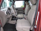 2009 Jeep Wrangler Unlimited Sahara Dark Khaki/Medium Khaki Interior