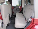 2009 Jeep Wrangler Unlimited Sahara Dark Khaki/Medium Khaki Interior