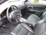 2007 Subaru Legacy 2.5 GT Limited Sedan Off-Black Interior