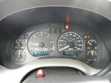 2002 Chevrolet S10 LS Extended Cab Gauges