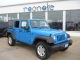 2011 Jeep Wrangler Unlimited Cosmos Blue