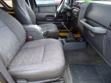 2002 Jeep Wrangler X 4x4 Agate Black Interior