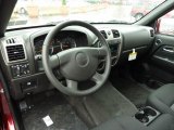 2011 Chevrolet Colorado LT Crew Cab 4x4 Ebony Interior