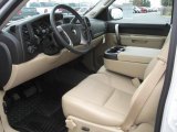 2010 Chevrolet Silverado 1500 LT Crew Cab 4x4 Light Cashmere/Ebony Interior