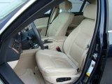 2008 BMW 5 Series 528xi Sedan Cream Beige Dakota Leather Interior