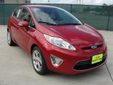 2011 Red Candy Metallic Ford Fiesta SES Hatchback #38690032