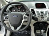 2011 Ford Fiesta SE SFE Hatchback Light Stone/Charcoal Black Cloth Interior