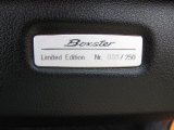 2008 Porsche Boxster Limited Edition Marks and Logos