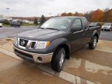 2011 Nissan Frontier SV V6 King Cab 4x4 Front 3/4 View