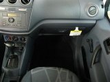 2010 Ford Transit Connect XL Cargo Van Dark Gray Interior